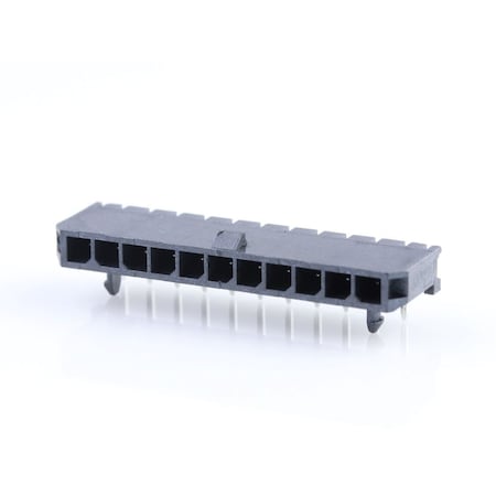 Molex Rectangular Power Connector, 11 Contact(S), Male, Solder Terminal, Receptacle 436501102